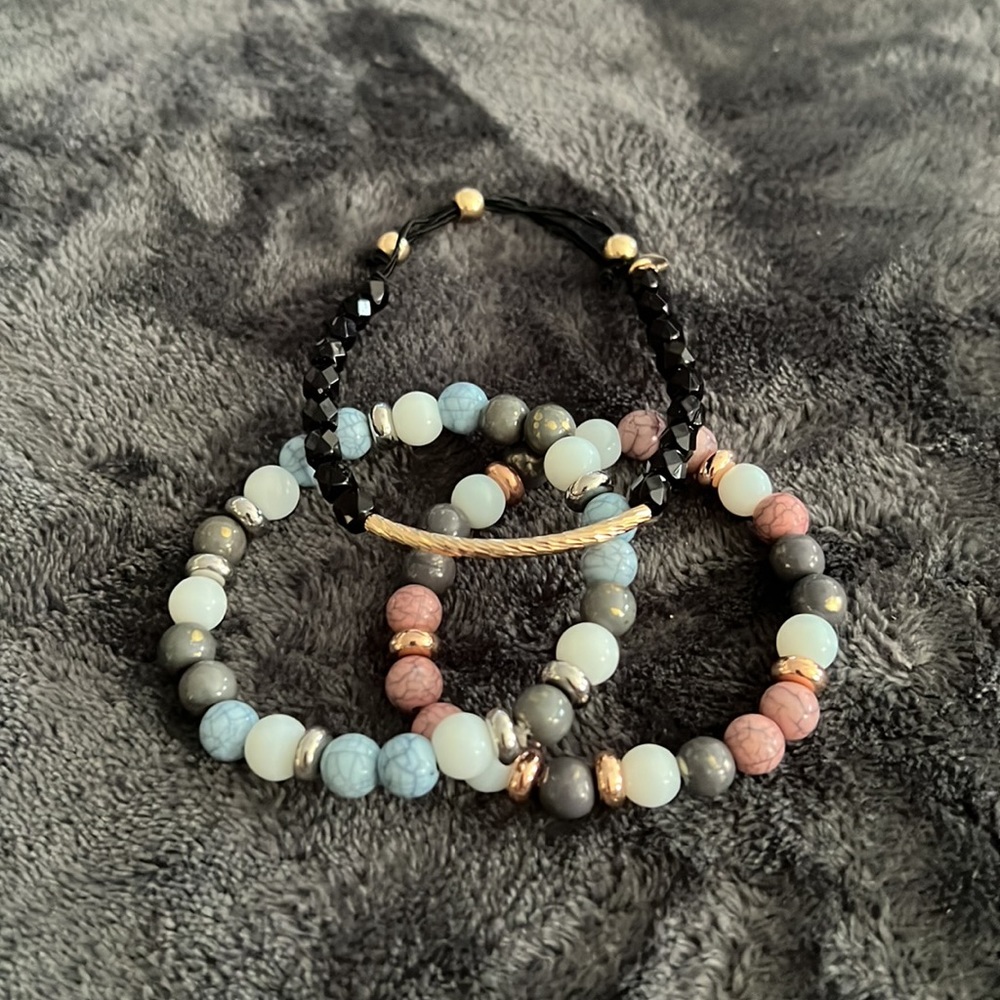 Amelia Rue Kinsley 3-piece Bracelet Set
